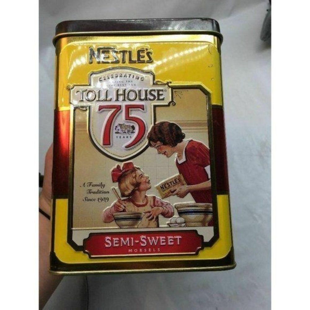 Nestle's Toll House Cookie Tin advertisment‎ tin